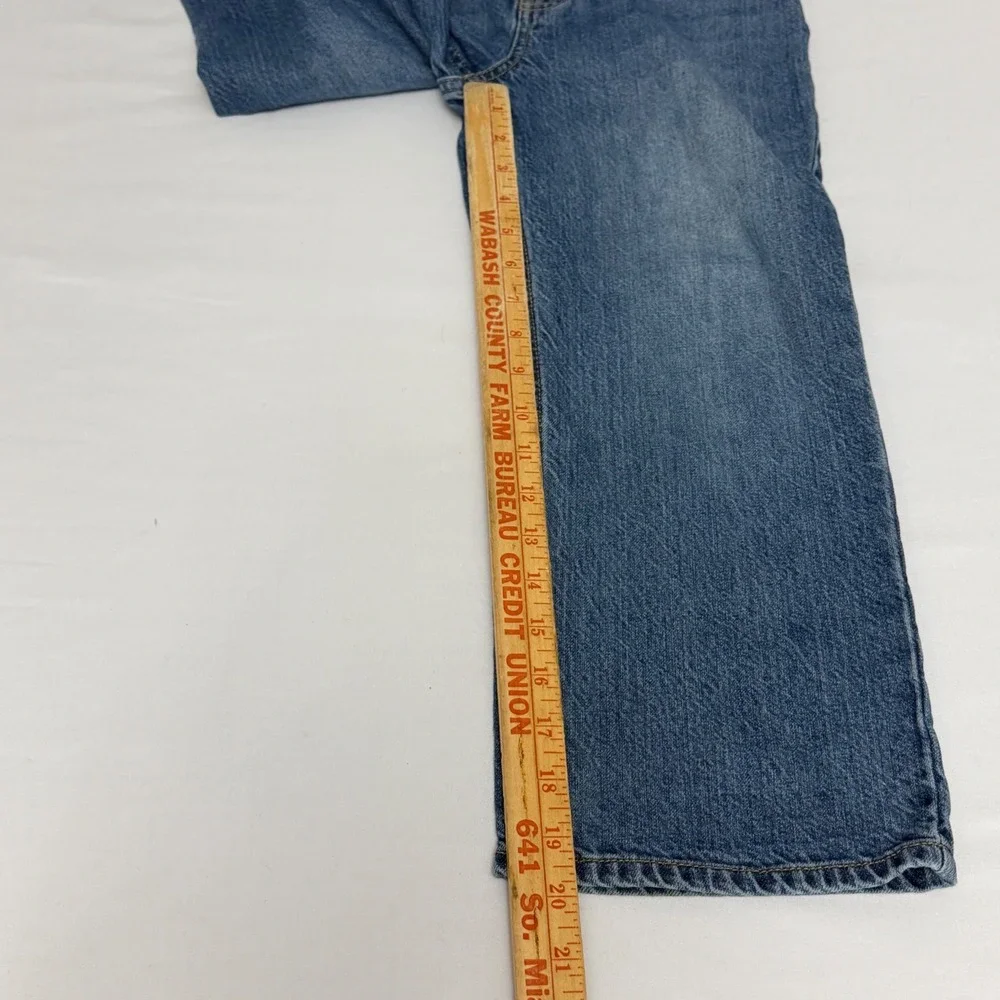 OshKosh Bgosh Kids Blue Jeans Classic Straight Leg Medium Wash Size 7H Husky